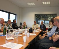 Premier Petit-déjeuner rencontre chez DHL, le 11 septembre 2012