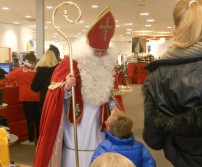 Saint-Nicolas sur le Shopping Hognoul (1er décembre 2012)