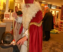 Saint-Nicolas sur le Shopping Hognoul (1er décembre 2012)