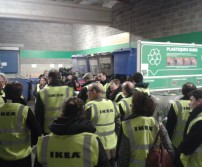 Inauguration du parking de co-voiturage chez IKEA (27 janvier 2015)