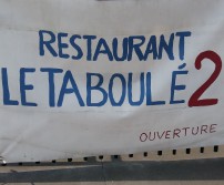 Ouverture du Taboulé, restaurant libanais (22 avril 2017)