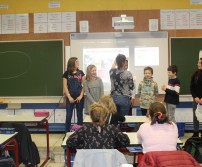 Animation à l'école communale de Villers-l'Evêque (22 février 2019)