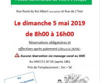 Petit déjeuner local et équitable de l'école communale de Villers-l'Evêque (5 mai 2019)
