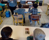 Animation à l’école Saint-Joseph d’Awans (octobre 2020)