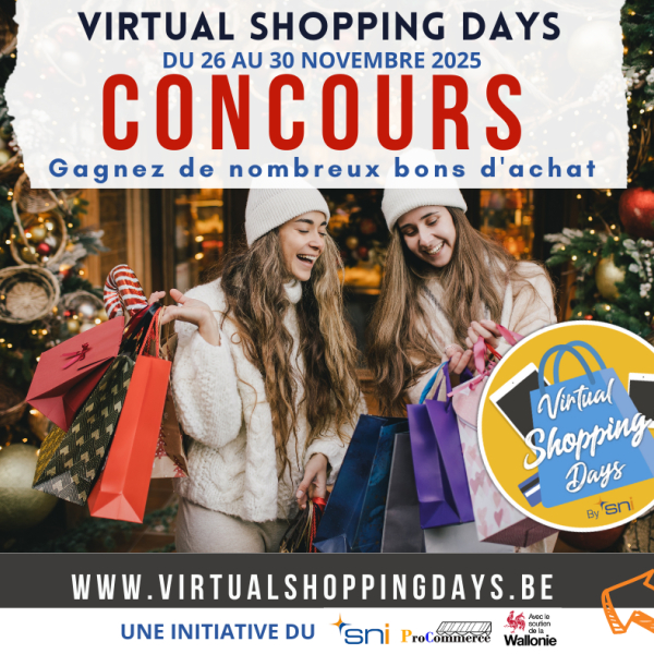 Gagnez des bons d'achats en participant à Virtual Shopping Days