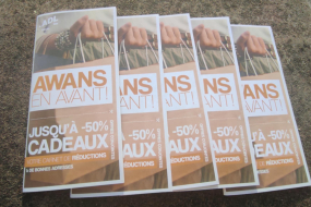 Retour du chéquier promotionnel Awans en Avant