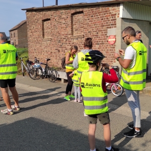 Balade à vélo avec haltes gourmandes dans les rues d'Awans (19/09/2021)