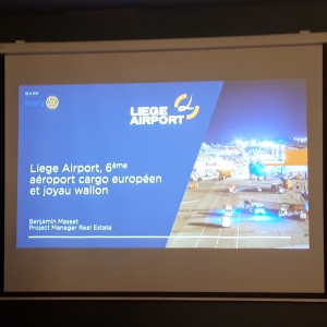 Conférence au Rotary de Liège Airport (30/11/2021)