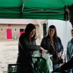 Projet des Broutards: Livraison du premier colis (08/06/2022)